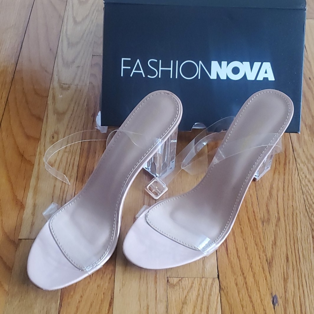 Fashion Nova Glass Slipper